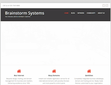 Tablet Screenshot of brainsys.com